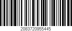 Código de barras (EAN, GTIN, SKU, ISBN): '2083720955445'