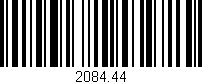 Código de barras (EAN, GTIN, SKU, ISBN): '2084.44'