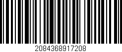 Código de barras (EAN, GTIN, SKU, ISBN): '2084368917208'