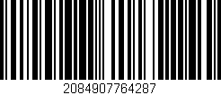 Código de barras (EAN, GTIN, SKU, ISBN): '2084907764287'