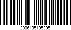 Código de barras (EAN, GTIN, SKU, ISBN): '2086105105305'