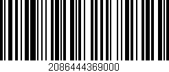 Código de barras (EAN, GTIN, SKU, ISBN): '2086444369000'