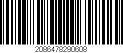 Código de barras (EAN, GTIN, SKU, ISBN): '2086478290608'