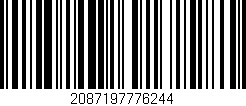 Código de barras (EAN, GTIN, SKU, ISBN): '2087197776244'