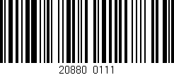 Código de barras (EAN, GTIN, SKU, ISBN): '20880/0111'