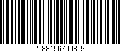 Código de barras (EAN, GTIN, SKU, ISBN): '2088156799809'