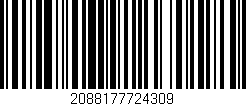 Código de barras (EAN, GTIN, SKU, ISBN): '2088177724309'