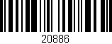 Código de barras (EAN, GTIN, SKU, ISBN): '20886'
