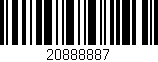 Código de barras (EAN, GTIN, SKU, ISBN): '20888887'