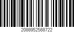 Código de barras (EAN, GTIN, SKU, ISBN): '2088952568722'
