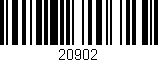 Código de barras (EAN, GTIN, SKU, ISBN): '20902'