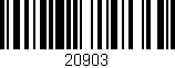 Código de barras (EAN, GTIN, SKU, ISBN): '20903'