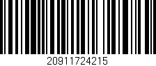 Código de barras (EAN, GTIN, SKU, ISBN): '20911724215'