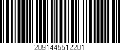 Código de barras (EAN, GTIN, SKU, ISBN): '2091445512201'