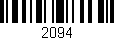 Código de barras (EAN, GTIN, SKU, ISBN): '2094'