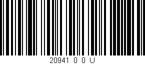 Código de barras (EAN, GTIN, SKU, ISBN): '20941_0_0_U'