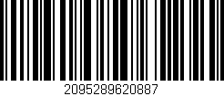 Código de barras (EAN, GTIN, SKU, ISBN): '2095289620887'