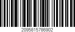 Código de barras (EAN, GTIN, SKU, ISBN): '2095815786902'