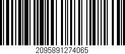 Código de barras (EAN, GTIN, SKU, ISBN): '2095891274065'