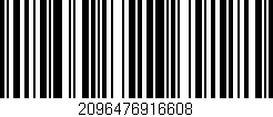 Código de barras (EAN, GTIN, SKU, ISBN): '2096476916608'