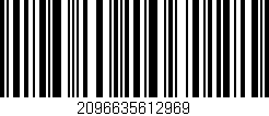 Código de barras (EAN, GTIN, SKU, ISBN): '2096635612969'