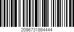 Código de barras (EAN, GTIN, SKU, ISBN): '2096731884444'