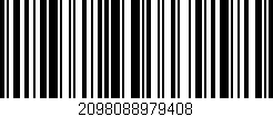 Código de barras (EAN, GTIN, SKU, ISBN): '2098088979408'