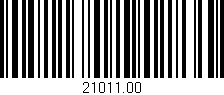 Código de barras (EAN, GTIN, SKU, ISBN): '21011.00'