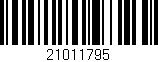 Código de barras (EAN, GTIN, SKU, ISBN): '21011795'