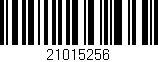 Código de barras (EAN, GTIN, SKU, ISBN): '21015256'