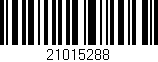 Código de barras (EAN, GTIN, SKU, ISBN): '21015288'