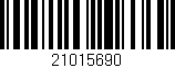 Código de barras (EAN, GTIN, SKU, ISBN): '21015690'