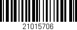 Código de barras (EAN, GTIN, SKU, ISBN): '21015706'