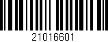 Código de barras (EAN, GTIN, SKU, ISBN): '21016601'