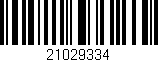 Código de barras (EAN, GTIN, SKU, ISBN): '21029334'