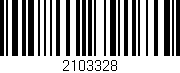 Código de barras (EAN, GTIN, SKU, ISBN): '2103328'