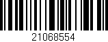 Código de barras (EAN, GTIN, SKU, ISBN): '21068554'