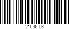 Código de barras (EAN, GTIN, SKU, ISBN): '21088.06'