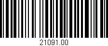 Código de barras (EAN, GTIN, SKU, ISBN): '21091.00'