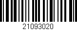 Código de barras (EAN, GTIN, SKU, ISBN): '21093020'