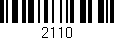 Código de barras (EAN, GTIN, SKU, ISBN): '2110'