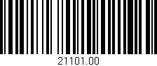 Código de barras (EAN, GTIN, SKU, ISBN): '21101.00'