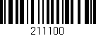 Código de barras (EAN, GTIN, SKU, ISBN): '211100'