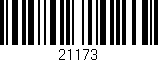 Código de barras (EAN, GTIN, SKU, ISBN): '21173'