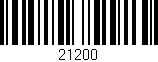Código de barras (EAN, GTIN, SKU, ISBN): '21200'