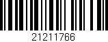 Código de barras (EAN, GTIN, SKU, ISBN): '21211766'