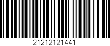 Código de barras (EAN, GTIN, SKU, ISBN): '21212121441'