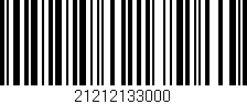 Código de barras (EAN, GTIN, SKU, ISBN): '21212133000'