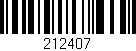 Código de barras (EAN, GTIN, SKU, ISBN): '212407'