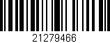 Código de barras (EAN, GTIN, SKU, ISBN): '21279466'